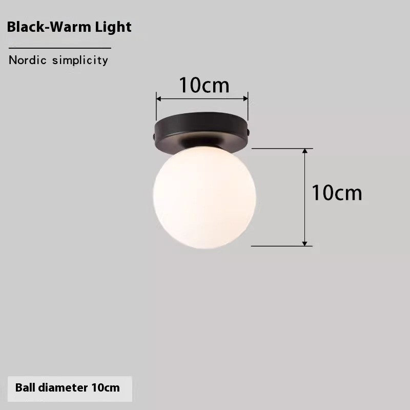 Nordic Round Spherical Wall Lamp