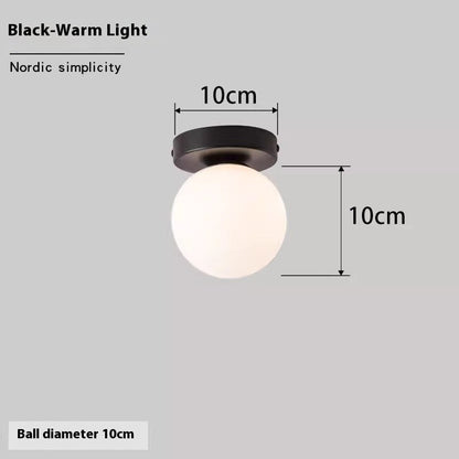 Nordic Round Spherical Wall Lamp