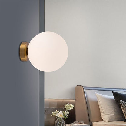 Nordic Round Spherical Wall Lamp
