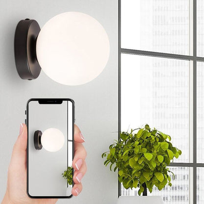 Nordic Round Spherical Wall Lamp