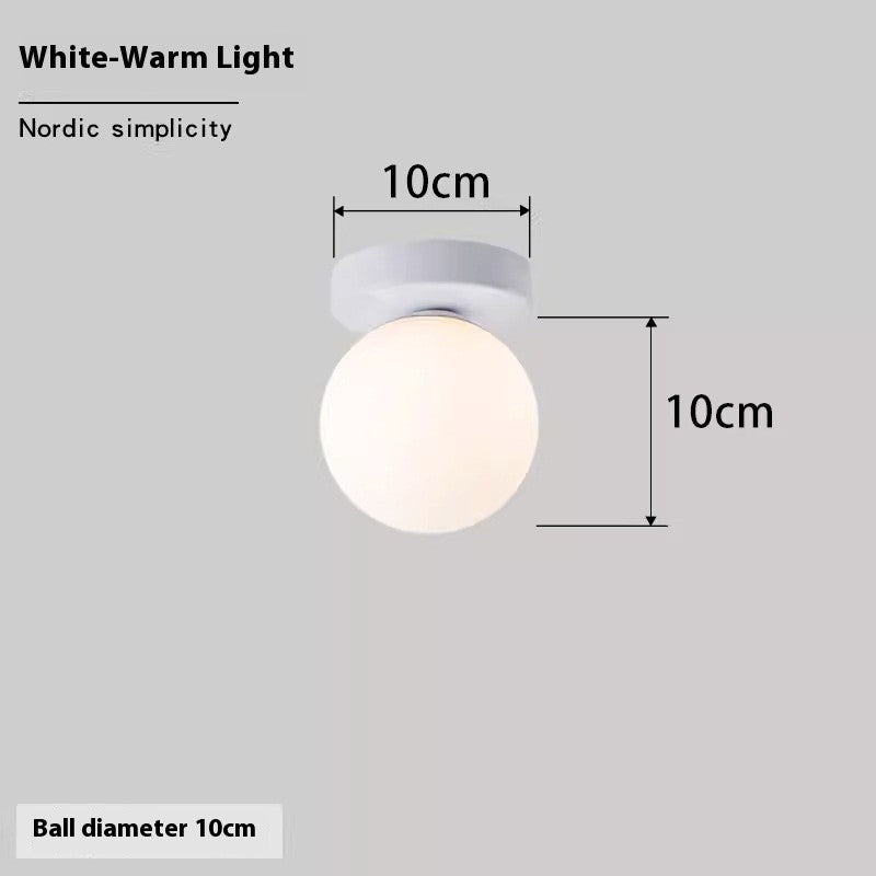 Nordic Round Spherical Wall Lamp