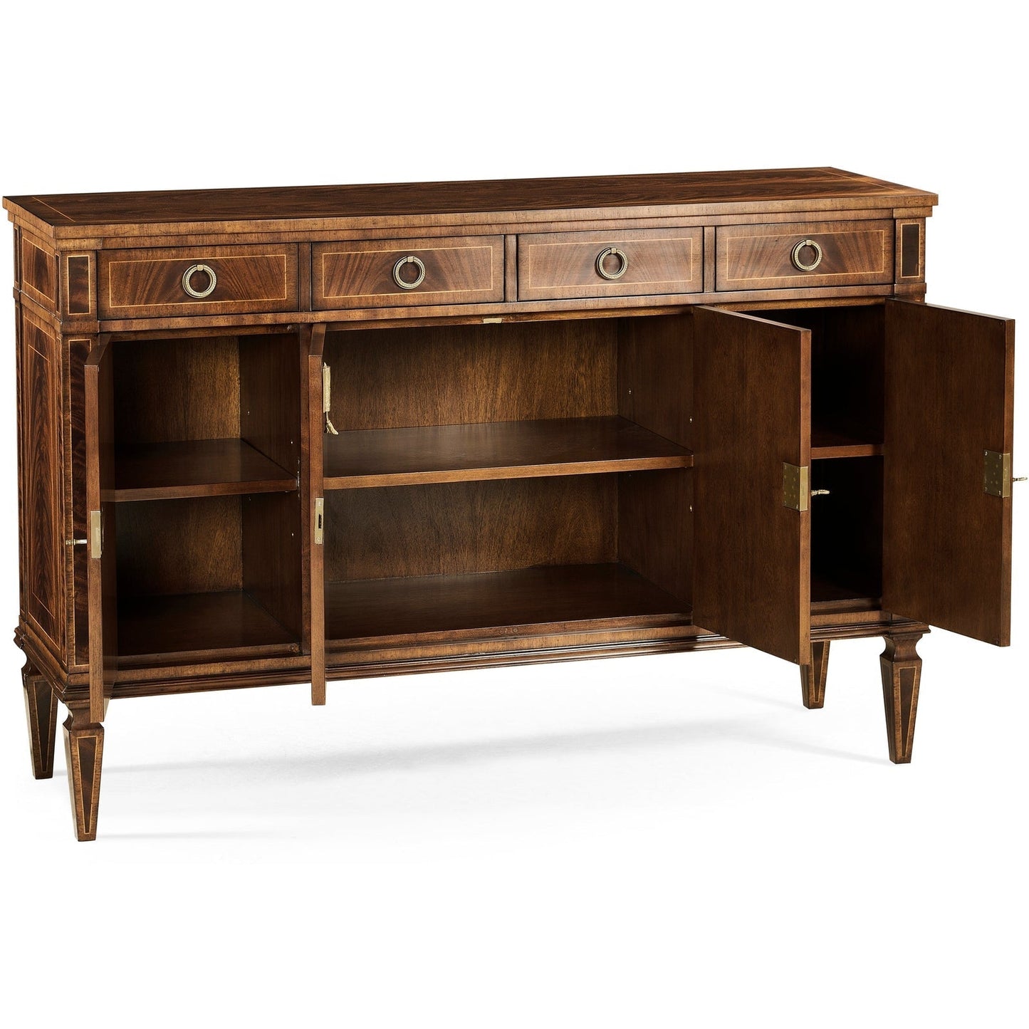 Jonathan Charles Buckingham Sideboard with Four Doors (494842-MAH)