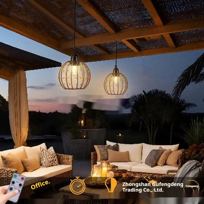 Outdoor Waterproof Iron LED Chandelier