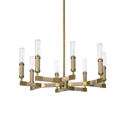 Palecek Carolina 8 Light 32" Wide Outdoor Chandelier