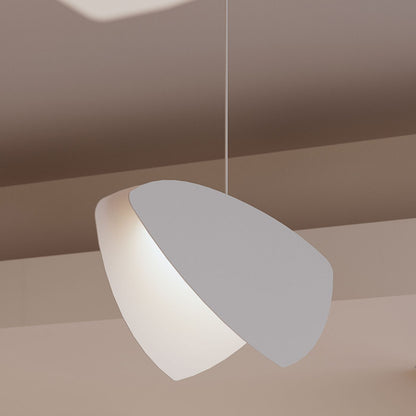 Papillons??36"W Satin White 24-Light LED Pendant Light