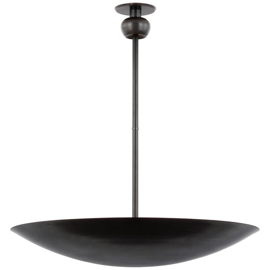 Paloma Contreras Comtesse XL Uplight Chandelier in Bronze Ceiling Light W38.75"
