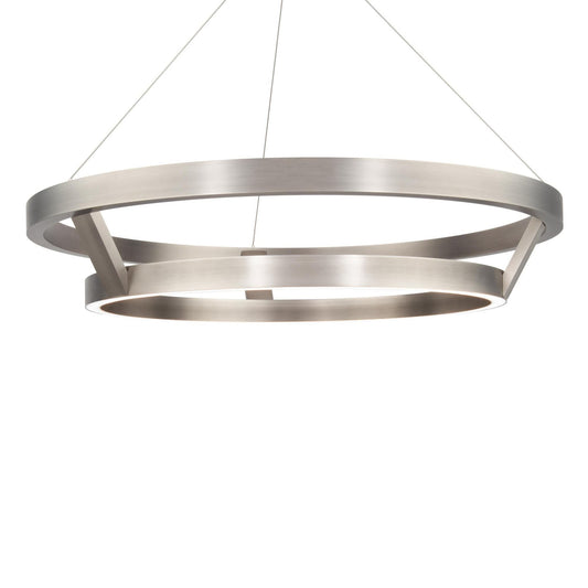Imperial 42in LED Chandelier 3000K in Brushed Nickel