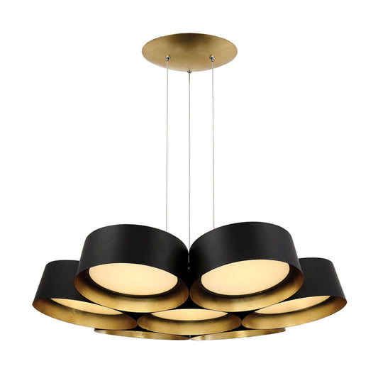 Modern Forms PD-52734-GL 3000K 129 Watt Marimba LED Chandelier in Gold Leaf