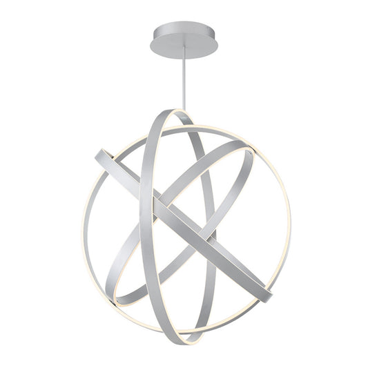 Modern Forms PD-61738-TT 3500K 202 Watt Kinetic LED Chandelier in Titanium