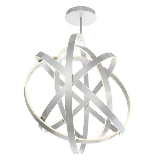 Modern Forms PD-61760-TT 3500K 300 Watt Kinetic LED Chandelier in Titanium