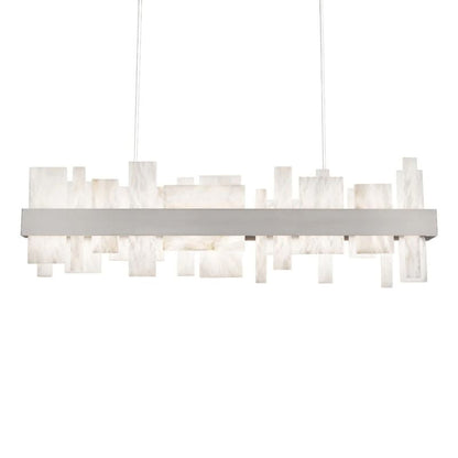 Alabaster LED Linear Chandelier