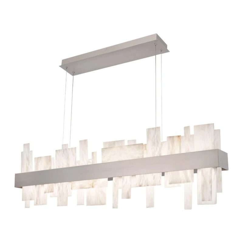 Alabaster LED Linear Chandelier