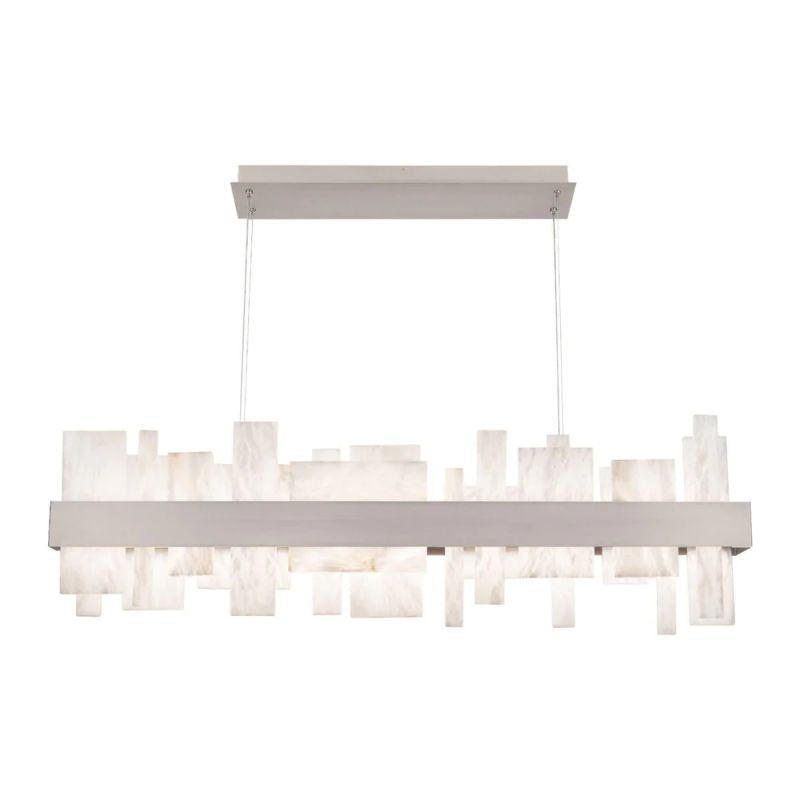 Alabaster LED Linear Chandelier