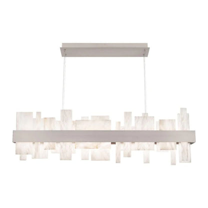 Alabaster LED Linear Chandelier