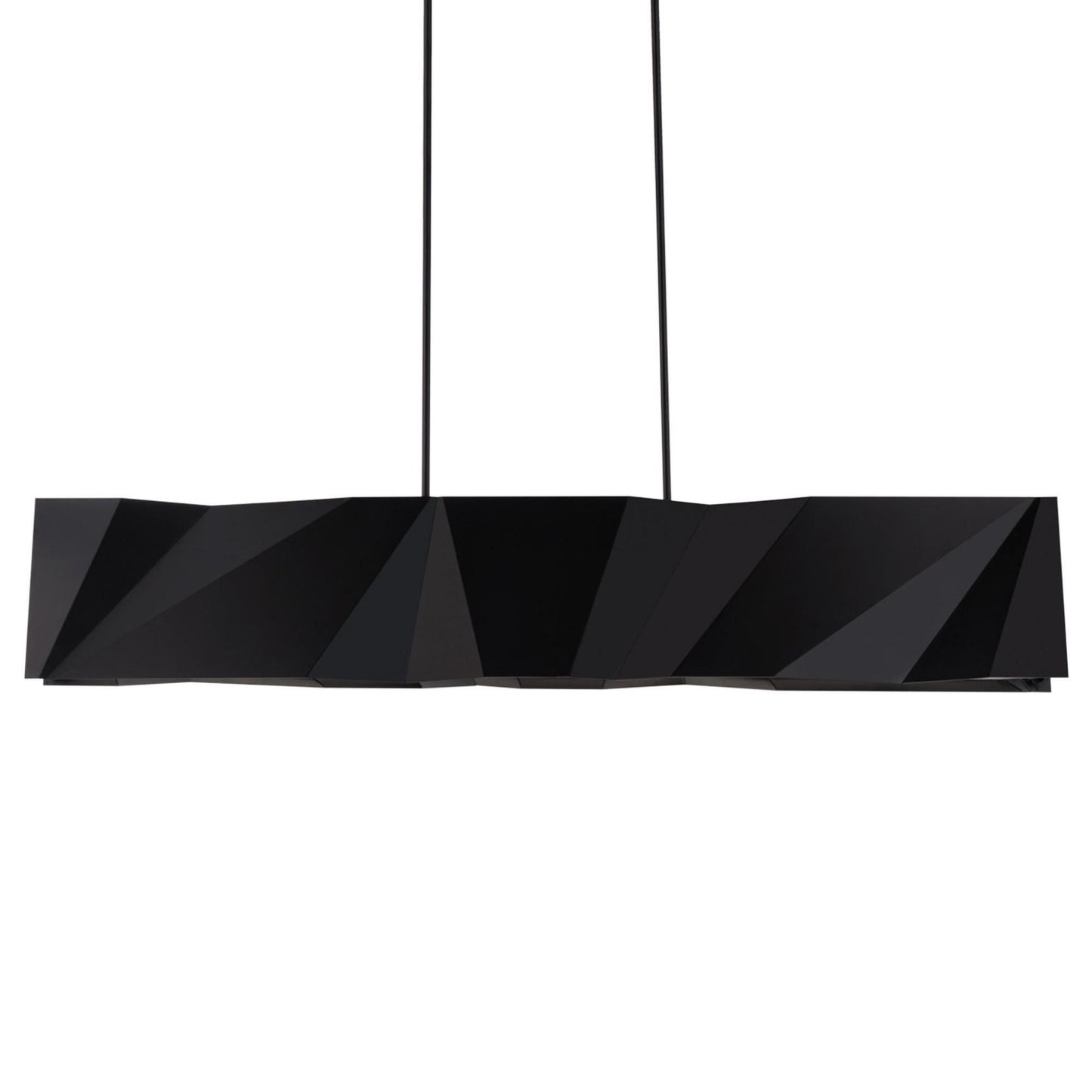 Intrasection 56in LED Linear Chandelier 3000K in Black