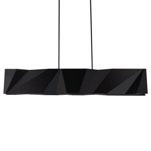 Intrasection 56in LED Linear Chandelier 3000K in Black