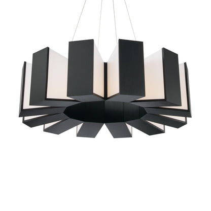 Chronos 34in LED Chandelier 3000K in Black