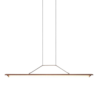 Penna 64 1/2"W Brass 2700K LED Kitchen Island Light Pendant