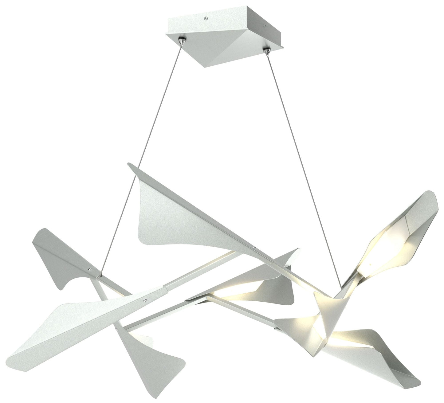 Plume 37.6"W 8-Light and Standard LED Pendant