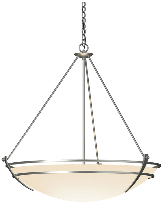 Presidio Tryne 35.1"W Large Scale Pendant w/ Opal Glass Shade
