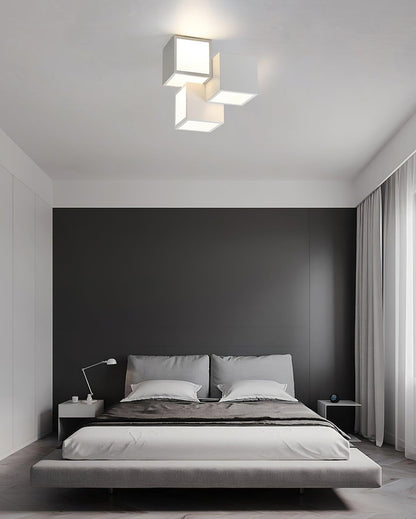 PrismLine Minimalist Geometric LED Ceiling Light