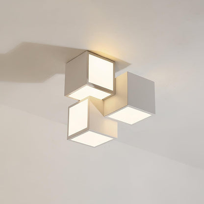 PrismLine Minimalist Geometric LED Ceiling Light