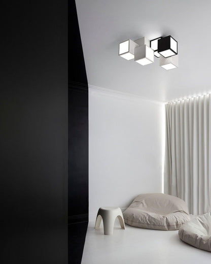 PrismLine Minimalist Geometric LED Ceiling Light
