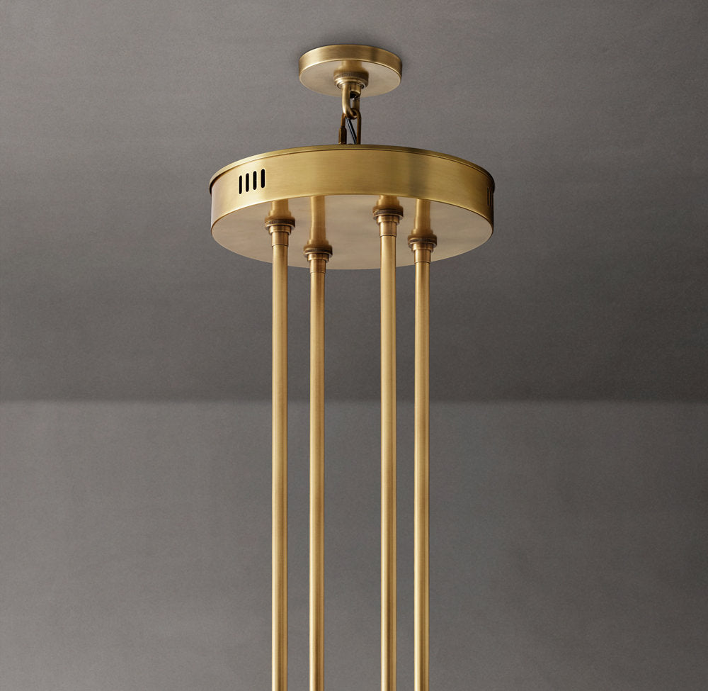 Arcachone Circular Two-Tier Chandelier 60"