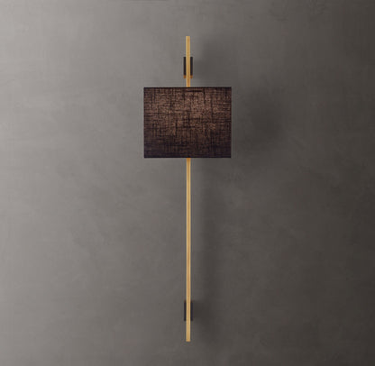 Vela Rectangular Bar Sconce - Rectangular Shade