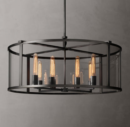 Beckman Round Chandelier 33"