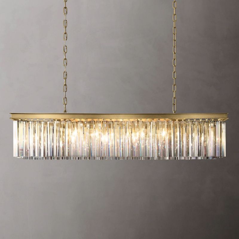 Ryalin Rectangular Chandelier 49"W/60"W