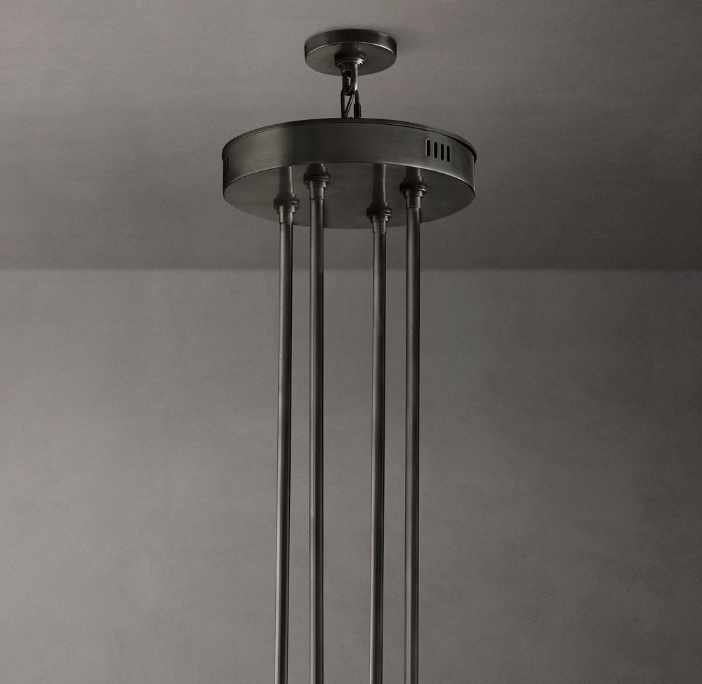 Arcachone Circular Two-Tier Chandelier 60"