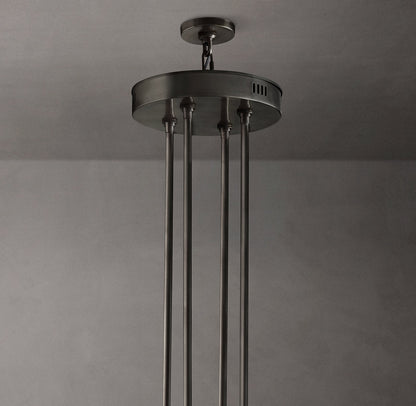 Arcachone Circular Two-Tier Chandelier 60"
