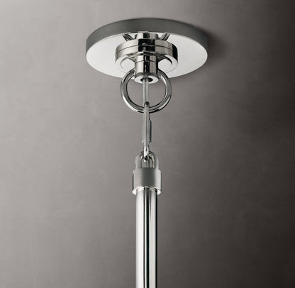 Boule De Cristal Clear Glass Round Chandelier 24"