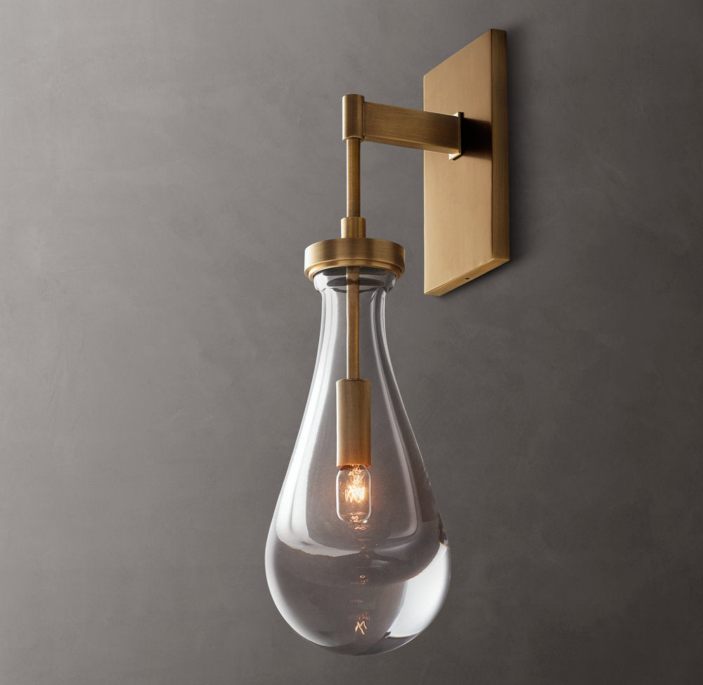 Rainfall Outdoor Wall Sconce