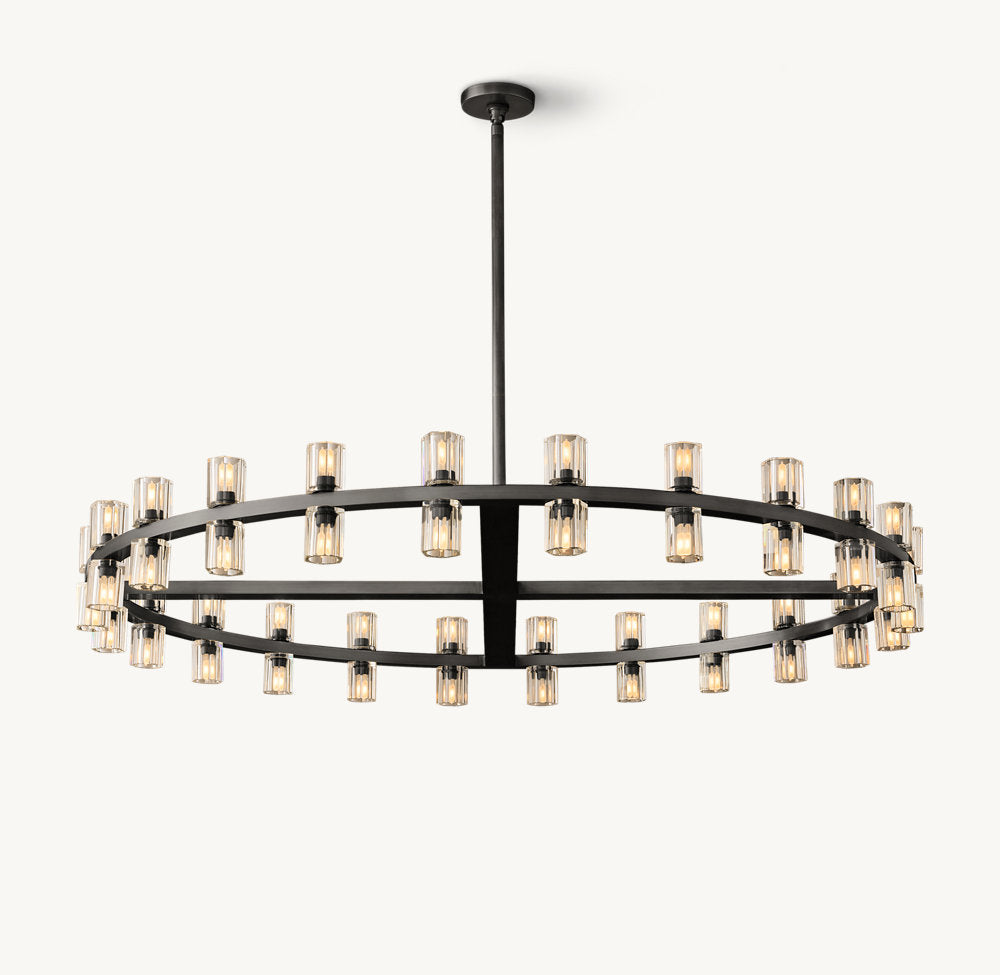 Arcachons Circular LED Chandelier 48"