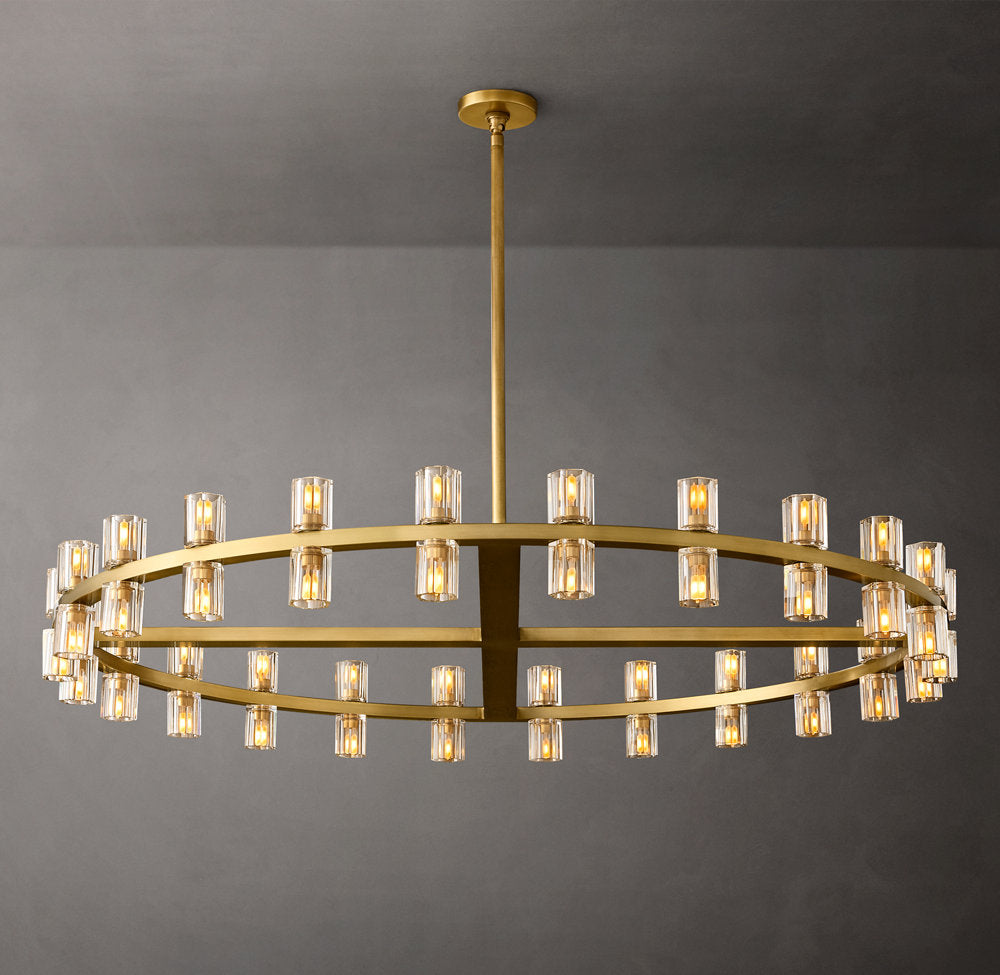 Arcachons Circular LED Chandelier 48"