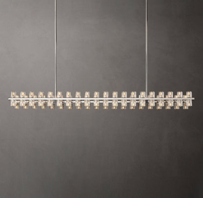 Arcachon LED Rectangular Chandelier 72"