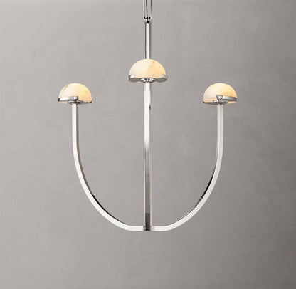 Pedra Round Chandelier 24"