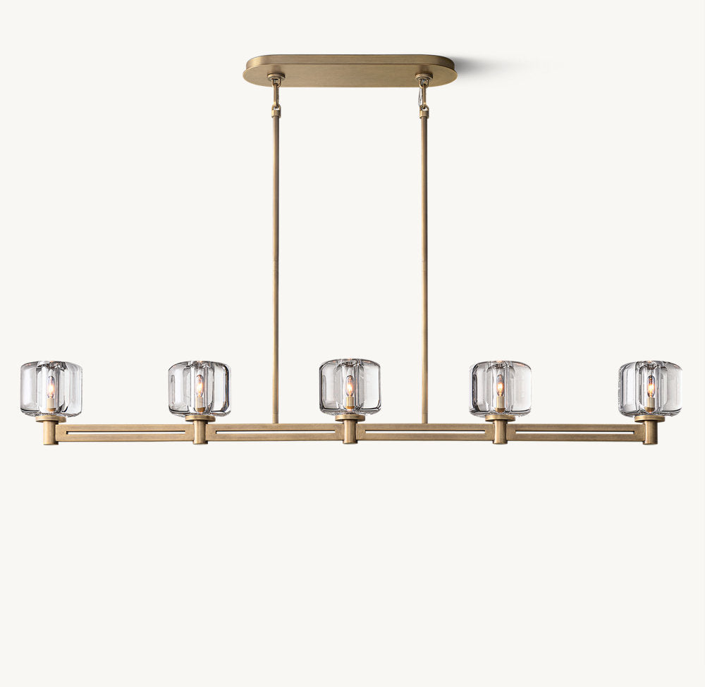 Demaret 54" Linear Ceiling Chandelier