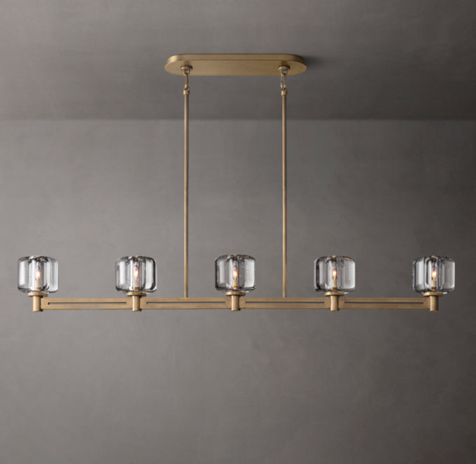 Demaret 54" Linear Ceiling Chandelier