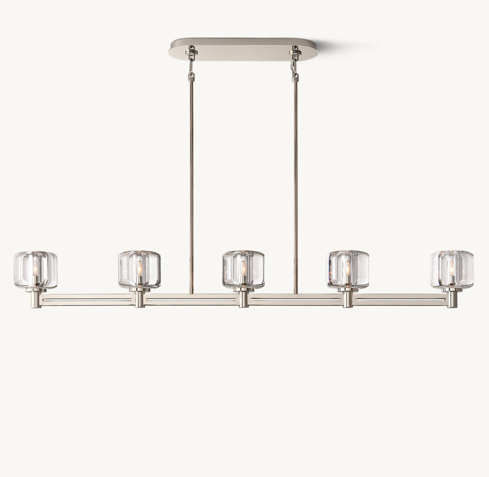 Demaret 54" Linear Ceiling Chandelier