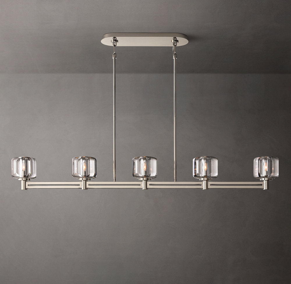 Demaret 54" Linear Ceiling Chandelier