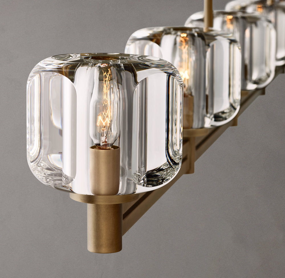 Demarets Rectilinear Linear Chandelier 72"
