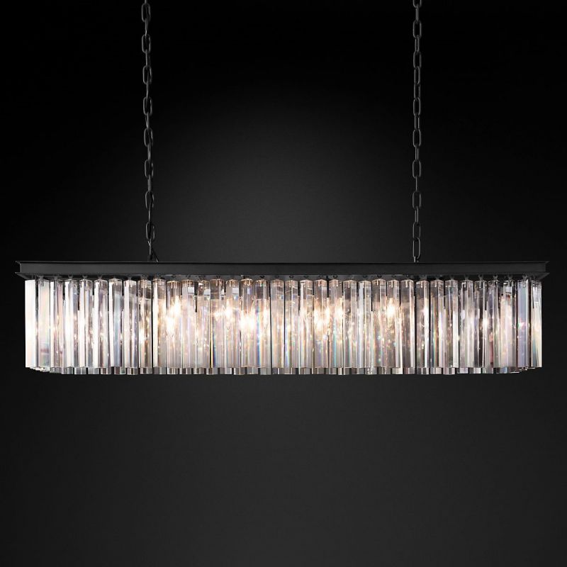 Ryalin Rectangular Chandelier 49"W/60"W