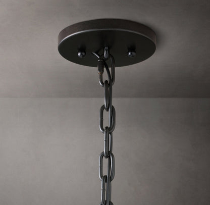 Harlows Crystal Round Chandelier 43"