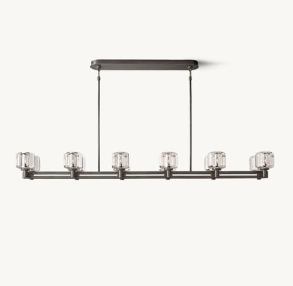 Demarett Dual Linear Chandelier 72"