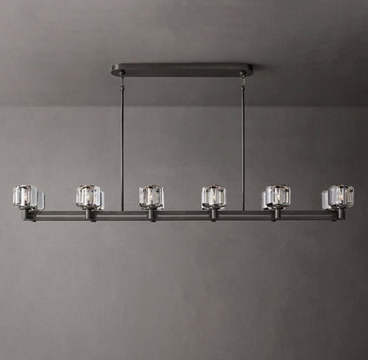 Demarett Dual Linear Chandelier 72"