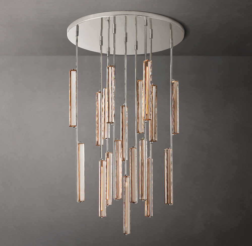 Audubon Crystal Round Chandelier 40"