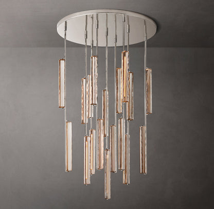 Audubon Crystal Round Chandelier 40"